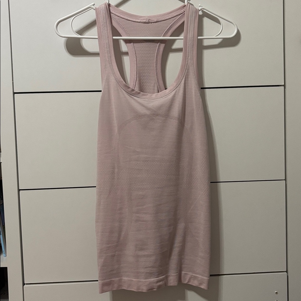 Lululemon Light Pink Swiftly Tech Racerback Tank Top 2.0 Hip Length